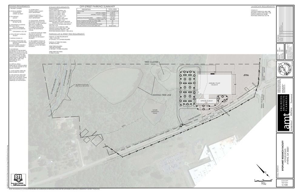 BYOPLANET INDUSTRIAL TRACT: Voyles Road and Spring Valley Road, Athens, GA 30601